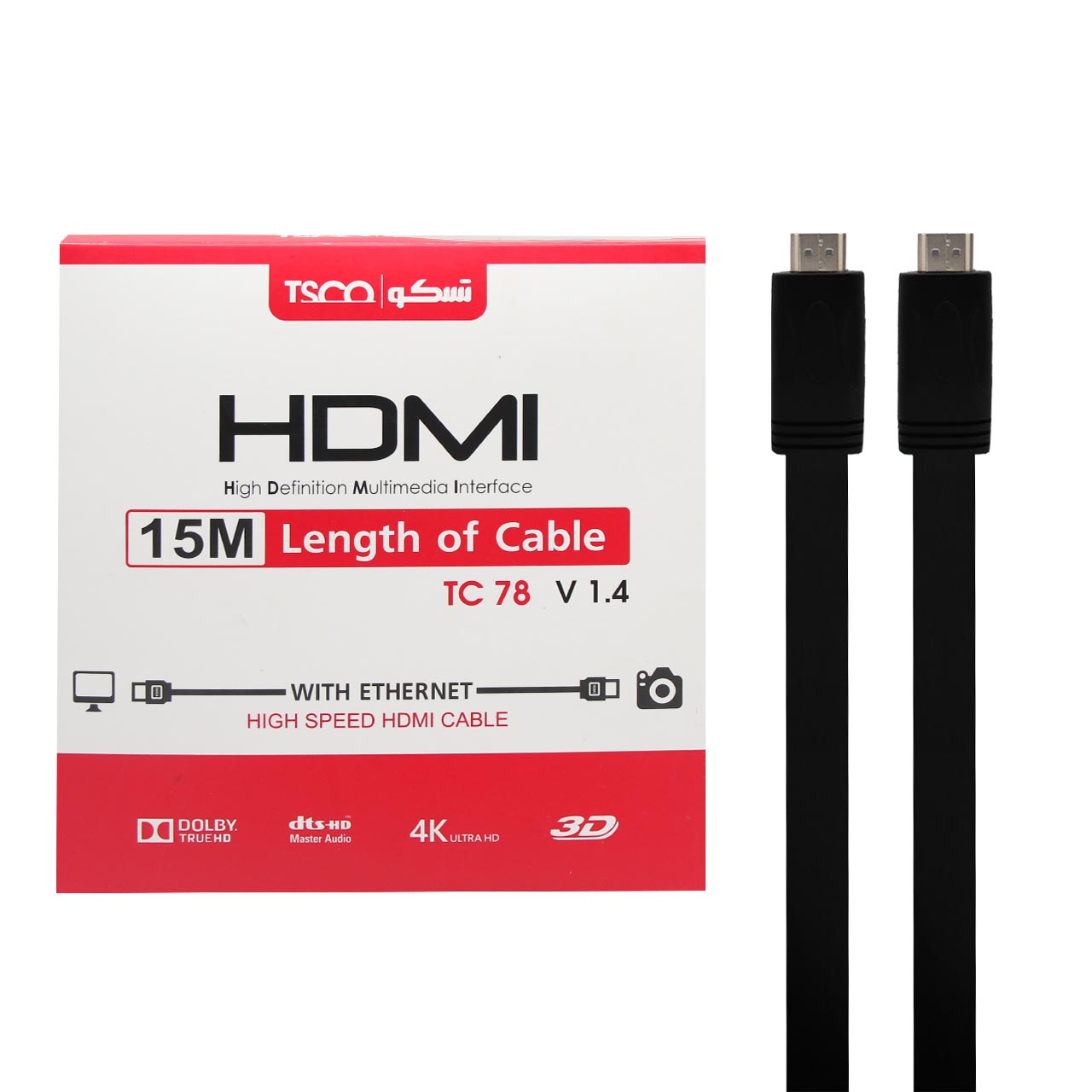 کابل HDMI تسکو 15 متری